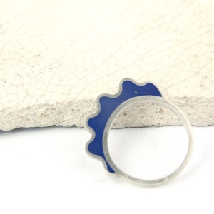 Tajték - ezüst gyűrű - ékszer - gyűrű - vékony gyűrű - Meska.hu