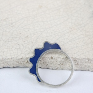 Tajték - ezüst gyűrű - ékszer - gyűrű - vékony gyűrű - Meska.hu