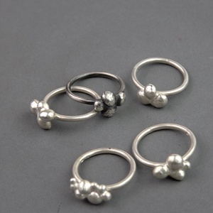 Bárányfelhő - ezüst gyűrű - ékszer - gyűrű - vékony gyűrű - Meska.hu