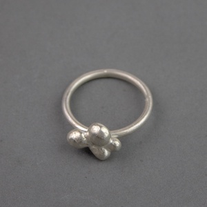 Bárányfelhő - ezüst gyűrű - Meska.hu