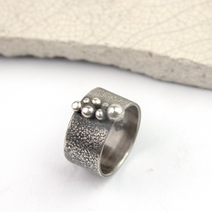 Lélekmagok - ezüst gyűrű - Meska.hu