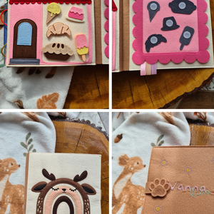 Prémium csendes könyv � Szarvas - baba - mama - baba játékok - textilkönyv & babakönyv - Meska.hu