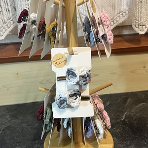 Horgolt hajcsat - ruha & divat - hajdísz & hajcsat - hajcsat & hajtű - Meska.hu