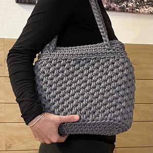 Horgolt válltáska  - Meska.hu