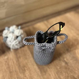 Horgolt szemüvegtok - táska & tok - pénztárca & más tok - szemüvegtok - Meska.hu