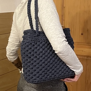 Horgolt válltáska  - táska & tok - kézitáska & válltáska - válltáska - Meska.hu