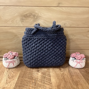 Horgolt válltáska  - Meska.hu