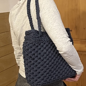 Horgolt válltáska  - táska & tok - kézitáska & válltáska - válltáska - Meska.hu