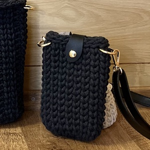 Horgolt � mobil tartó táska, Táska & Tok, Kézitáska & válltáska, Vállon átvethető táska, Horgolás, MESKA