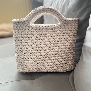 Horgolt kézitáska, Táska & Tok, Kézitáska & válltáska, Vállon átvethető táska, Horgolás, MESKA