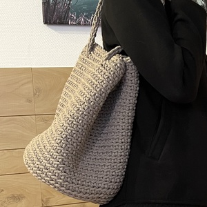 Horgolt batyus válltáska, Táska & Tok, Kézitáska & válltáska, Nagy pakolós táska, Horgolás, MESKA