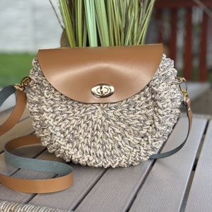 Horgolt oreo táska - táska & tok - kézitáska & válltáska - vállon átvethető táska - Meska.hu