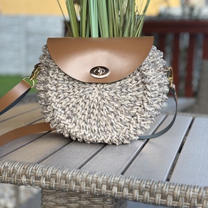 Horgolt oreo táska, Táska & Tok, Kézitáska & válltáska, Vállon átvethető táska, Horgolás, MESKA