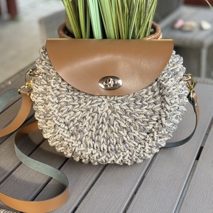 Horgolt oreo táska - táska & tok - kézitáska & válltáska - vállon átvethető táska - Meska.hu