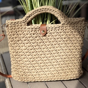 Horgolt kézi- és oldaltáska - Meska.hu