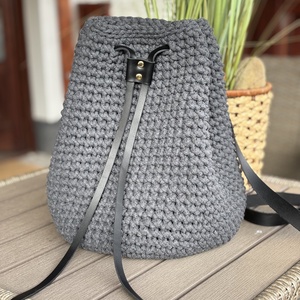 Horgolt batyus hátizsák, Táska & Tok, Hátizsák, Kishátizsák, Horgolás, MESKA