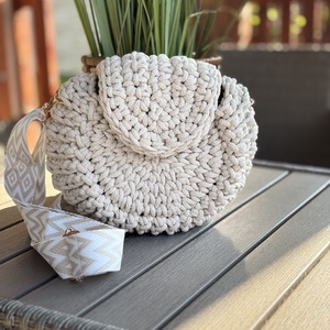 Horgolt �oreo táska, Táska & Tok, Kézitáska & válltáska, Vállon átvethető táska, Horgolás, MESKA