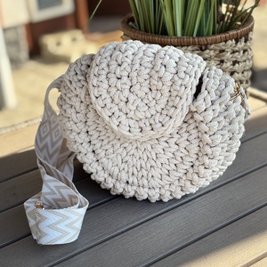 Horgolt �oreo táska - táska & tok - kézitáska & válltáska - vállon átvethető táska - Meska.hu