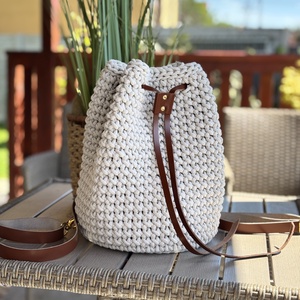 Horgolt �batyus h�tizs�k - táska & tok - hátizsák - hátizsák - Meska.hu