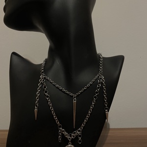 Saját készítésű, rozsdamentes acél nyaklánc, Ékszer, Ékszerszett, , MESKA