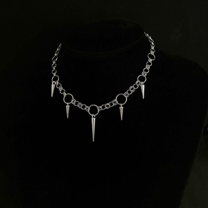 � Tüskés lánc nyaklánc � statement ékszer - Meska.hu