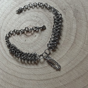 Cage Spike Chainmail Nyaklánc � Nemesacél - ékszer - ékszerszett - Meska.hu
