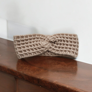 Horgolt csavart fejpánt  - ruha & divat - sál, sapka, kendő - fejpánt - Meska.hu