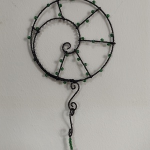 Fém drótos fali dísz - otthon & életmód - dekoráció - fali és függő dekoráció - falra akasztható dekor - Meska.hu