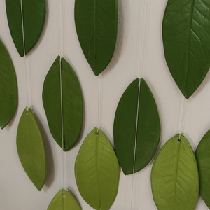 Fali dekoráció levél nyomattal - otthon & életmód - dekoráció - fali és függő dekoráció - falra akasztható dekor - Meska.hu