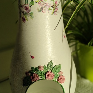 Üveg kínáló váza - otthon & életmód - dekoráció - asztal és polc dekoráció - díszüveg - Meska.hu