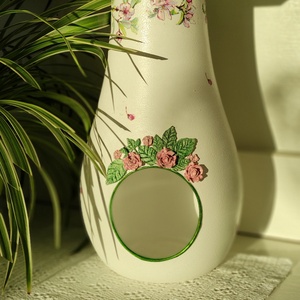 Üveg kínáló váza - otthon & életmód - dekoráció - asztal és polc dekoráció - díszüveg - Meska.hu