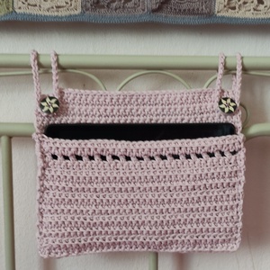 Cuki rózsaszín tároló - otthon & életmód - tárolás & rendszerezés - fali tároló - Meska.hu