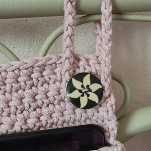 Cuki rózsaszín tároló - otthon & életmód - tárolás & rendszerezés - fali tároló - Meska.hu