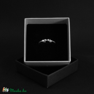 Hegedű gyűrű ezüstből - ékszer - gyűrű - figurális gyűrű - Meska.hu