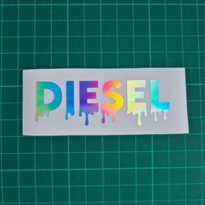 Diesel Felirat, Matrica Autóra, Autómatrica - otthon & életmód - papír, írószer - matrica, matrica csomag - Meska.hu