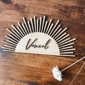 Névtábla Gyerek szoba dekoráció - otthon & életmód - babaszoba, gyerekszoba - gyerek névtábla - Meska.hu