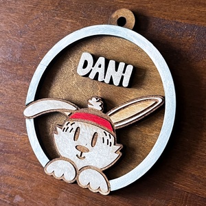 Névre szóló Karácsonyfadísz, egyedi karácsonyi dekoráció - karácsony - karácsonyi lakásdekoráció - karácsonyfadíszek - Meska.hu