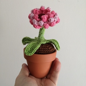 AKCIÓ! - Cserepes virág - otthon & életmód - dekoráció - dísztárgy - Meska.hu