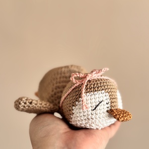 Adél, a kis pingvin nyunyó - baba - mama - baba játékok - szundikendő, alvóka - Meska.hu