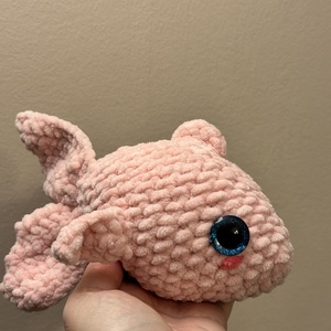 Flóra, a kis hal - játék & sport - plüssállat & játékfigura - hal - Meska.hu