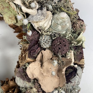 Bájos Borcsa nyári, natúr terméskopogtatója  - otthon & életmód - dekoráció - ajtó- és ablak dekoráció - ajtódísz & kopogtató - Meska.hu