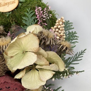 Virágzás - Változatos növényi anyaggal gazdagon díszített mohakoszorú (KK-36) - otthon & életmód - vallás - temetkezési tárgy - sírkoszorú, kegyeleti koszorú - Meska.hu Virágzás - Változatos növényi anyaggal gazdagon díszített mohakoszorú (KK-36) - otthon & életmód - vallás - temetkezési tárgy - sírkoszorú, kegyeleti koszorú - Meska.hu