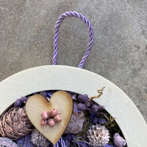 Lógótálca Mini Kollekció - Sápadt lila színvilágú, tartós falikép   - otthon & életmód - dekoráció - virágdísz és tartó - csokor & virágdísz - Meska.hu