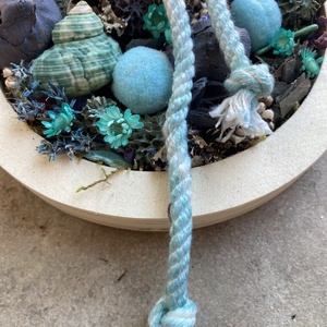 Lógótálca Midi Kollekció - Kékes színvilágú, tartós falikép   - otthon & életmód - dekoráció - virágdísz és tartó - csokor & virágdísz - Meska.hu