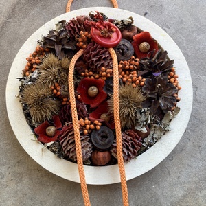 Lógótálca Maxi Kollekció - Zöld-bordó színvilágú, tartós falikép   - Meska.hu