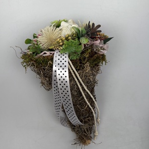 Iszalag - friss színvilágú, selyemvirágos tartós virágdísz a Mini Csokor kollekcióból (MCs-13) - otthon & életmód - virágdekoráció - virágok - virágcsokor - Meska.hu