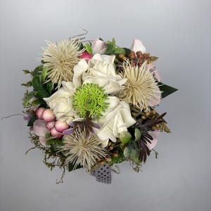 Iszalag - friss színvilágú, selyemvirágos tartós virágdísz a Mini Csokor kollekcióból (MCs-13) - otthon & életmód - virágdekoráció - virágok - virágcsokor - Meska.hu