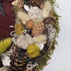 Bringa fan - visszafogott hangulatú, többévszakos, síkalapos terméskopogtató Édes Otthon feliratú biciklis fatáblával - otthon & életmód - dekoráció - ajtó- és ablak dekoráció - ajtódísz & kopogtató - Meska.hu