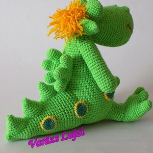Horgolt Amigurumi Sárkány bébi -  - Meska.hu