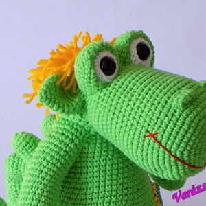 Horgolt Amigurumi Sárkány bébi -  - Meska.hu